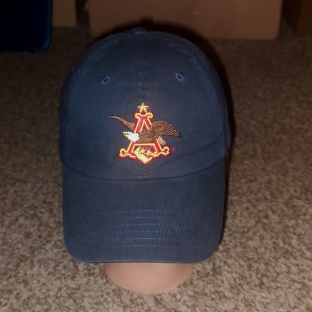 Anheuser-Busch Hat Beer Collectible St. Louis Brewery Tour Advertising Cap